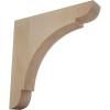 imageEkena Millwork BKTW01X10X10OLRW Large Olympic Wood Wood Brackets 1 34quotW x 10quotD x 10quotH  RubberwoodMaple