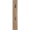 imageEkena Millwork BKTW01X10X10OLRW Large Olympic Wood Wood Brackets 1 34quotW x 10quotD x 10quotH  RubberwoodRed Oak