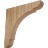 imageEkena Millwork BKTW01X10X10OLRW Large Olympic Wood Wood Brackets 1 34quotW x 10quotD x 10quotH  RubberwoodRed Oak