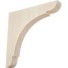 imageEkena Millwork BKTW01X10X10OLRW Large Olympic Wood Wood Brackets 1 34quotW x 10quotD x 10quotH  RubberwoodRubberwood
