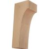 imageEkena Millwork BKTW02X04X06CVRW Clarksville Wood Brackets 1 34quotW x 4quotD x 6quotH  RubberwoodAlder