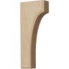 imageEkena Millwork BKTW02X04X06CVRW Clarksville Wood Brackets 1 34quotW x 4quotD x 6quotH  RubberwoodAlder