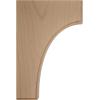 imageEkena Millwork BKTW02X04X06CVRW Clarksville Wood Brackets 1 34quotW x 4quotD x 6quotH  RubberwoodAlder