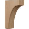 imageEkena Millwork BKTW02X04X06CVRW Clarksville Wood Brackets 1 34quotW x 4quotD x 6quotH  RubberwoodAlder