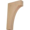 imageEkena Millwork BKTW02X04X06CVRW Clarksville Wood Brackets 1 34quotW x 4quotD x 6quotH  RubberwoodAlder