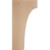 imageEkena Millwork BKTW02X04X06CVRW Clarksville Wood Brackets 1 34quotW x 4quotD x 6quotH  RubberwoodAlder