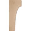 imageEkena Millwork BKTW02X04X06CVRW Clarksville Wood Brackets 1 34quotW x 4quotD x 6quotH  RubberwoodAlder