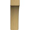 imageEkena Millwork BKTW02X04X06CVRW Clarksville Wood Brackets 1 34quotW x 4quotD x 6quotH  RubberwoodAlder