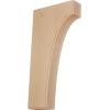 imageEkena Millwork BKTW02X04X06CVRW Clarksville Wood Brackets 1 34quotW x 4quotD x 6quotH  RubberwoodAlder