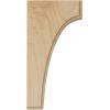 imageEkena Millwork BKTW02X04X06CVRW Clarksville Wood Brackets 1 34quotW x 4quotD x 6quotH  RubberwoodAlder