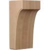 imageEkena Millwork BKTW02X04X06CVRW Clarksville Wood Brackets 1 34quotW x 4quotD x 6quotH  RubberwoodAlder