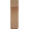 imageEkena Millwork BKTW02X04X06CVRW Clarksville Wood Brackets 1 34quotW x 4quotD x 6quotH  RubberwoodAlder