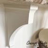 imageEkena Millwork BKTW02X04X06CVRW Clarksville Wood Brackets 1 34quotW x 4quotD x 6quotH  RubberwoodAlder