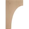 imageEkena Millwork BKTW02X04X06CVRW Clarksville Wood Brackets 1 34quotW x 4quotD x 6quotH  RubberwoodAlder