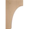 imageEkena Millwork BKTW02X04X06CVRW Clarksville Wood Brackets 1 34quotW x 4quotD x 6quotH  RubberwoodAlder