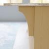 imageEkena Millwork BKTW02X04X06CVRW Clarksville Wood Brackets 1 34quotW x 4quotD x 6quotH  RubberwoodAlder