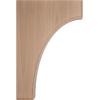 imageEkena Millwork BKTW02X04X06CVRW Clarksville Wood Brackets 1 34quotW x 4quotD x 6quotH  RubberwoodCherry