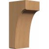 imageEkena Millwork BKTW02X04X06CVRW Clarksville Wood Brackets 1 34quotW x 4quotD x 6quotH  RubberwoodCherry