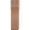 imageEkena Millwork BKTW02X04X06CVRW Clarksville Wood Brackets 1 34quotW x 4quotD x 6quotH  RubberwoodCherry