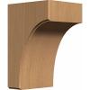 imageEkena Millwork BKTW02X04X06CVRW Clarksville Wood Brackets 1 34quotW x 4quotD x 6quotH  RubberwoodCherry