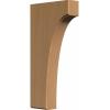 imageEkena Millwork BKTW02X04X06CVRW Clarksville Wood Brackets 1 34quotW x 4quotD x 6quotH  RubberwoodCherry