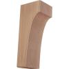 imageEkena Millwork BKTW02X04X06CVRW Clarksville Wood Brackets 1 34quotW x 4quotD x 6quotH  RubberwoodCherry