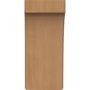imageEkena Millwork BKTW02X04X06CVRW Clarksville Wood Brackets 1 34quotW x 4quotD x 6quotH  RubberwoodCherry