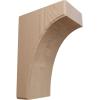 imageEkena Millwork BKTW02X04X06CVRW Clarksville Wood Brackets 1 34quotW x 4quotD x 6quotH  RubberwoodMahogany