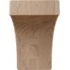 imageEkena Millwork BKTW02X04X06CVRW Clarksville Wood Brackets 1 34quotW x 4quotD x 6quotH  RubberwoodMahogany