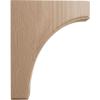 imageEkena Millwork BKTW02X04X06CVRW Clarksville Wood Brackets 1 34quotW x 4quotD x 6quotH  RubberwoodMahogany