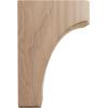 imageEkena Millwork BKTW02X04X06CVRW Clarksville Wood Brackets 1 34quotW x 4quotD x 6quotH  RubberwoodMahogany