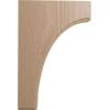 imageEkena Millwork BKTW02X04X06CVRW Clarksville Wood Brackets 1 34quotW x 4quotD x 6quotH  RubberwoodMahogany