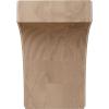 imageEkena Millwork BKTW02X04X06CVRW Clarksville Wood Brackets 1 34quotW x 4quotD x 6quotH  RubberwoodMahogany