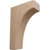 imageEkena Millwork BKTW02X04X06CVRW Clarksville Wood Brackets 1 34quotW x 4quotD x 6quotH  RubberwoodMahogany