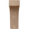 imageEkena Millwork BKTW02X04X06CVRW Clarksville Wood Brackets 1 34quotW x 4quotD x 6quotH  RubberwoodMahogany