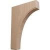imageEkena Millwork BKTW02X04X06CVRW Clarksville Wood Brackets 1 34quotW x 4quotD x 6quotH  RubberwoodMahogany