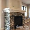imageEkena Millwork BKTW02X04X06CVRW Clarksville Wood Brackets 1 34quotW x 4quotD x 6quotH  RubberwoodMahogany