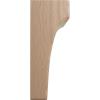 imageEkena Millwork BKTW02X04X06CVRW Clarksville Wood Brackets 1 34quotW x 4quotD x 6quotH  RubberwoodMahogany