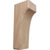 imageEkena Millwork BKTW02X04X06CVRW Clarksville Wood Brackets 1 34quotW x 4quotD x 6quotH  RubberwoodMahogany