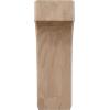 imageEkena Millwork BKTW02X04X06CVRW Clarksville Wood Brackets 1 34quotW x 4quotD x 6quotH  RubberwoodMahogany