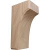 imageEkena Millwork BKTW02X04X06CVRW Clarksville Wood Brackets 1 34quotW x 4quotD x 6quotH  RubberwoodMahogany