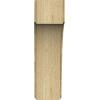 imageEkena Millwork BKTW02X04X06CVRW Clarksville Wood Brackets 1 34quotW x 4quotD x 6quotH  RubberwoodMaple