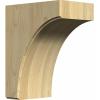 imageEkena Millwork BKTW02X04X06CVRW Clarksville Wood Brackets 1 34quotW x 4quotD x 6quotH  RubberwoodMaple