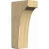 imageEkena Millwork BKTW02X04X06CVRW Clarksville Wood Brackets 1 34quotW x 4quotD x 6quotH  RubberwoodMaple