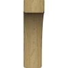 imageEkena Millwork BKTW02X04X06CVRW Clarksville Wood Brackets 1 34quotW x 4quotD x 6quotH  RubberwoodRed Oak