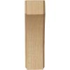 imageEkena Millwork BKTW02X04X06CVRW Clarksville Wood Brackets 1 34quotW x 4quotD x 6quotH  RubberwoodRed Oak
