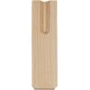 imageEkena Millwork BKTW02X04X06CVRW Clarksville Wood Brackets 1 34quotW x 4quotD x 6quotH  RubberwoodRed Oak