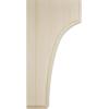 imageEkena Millwork BKTW02X04X06CVRW Clarksville Wood Brackets 1 34quotW x 4quotD x 6quotH  RubberwoodRubberwood