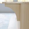 imageEkena Millwork BKTW02X04X06CVRW Clarksville Wood Brackets 1 34quotW x 4quotD x 6quotH  RubberwoodRubberwood