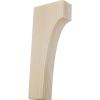 imageEkena Millwork BKTW02X04X06CVRW Clarksville Wood Brackets 1 34quotW x 4quotD x 6quotH  RubberwoodRubberwood